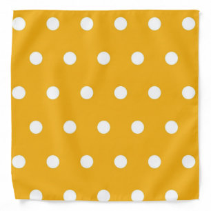 Polka dot pattern bandana