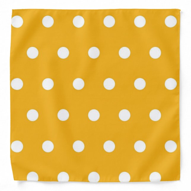 Polka dot pattern bandana (Front)