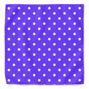 Polka dot pattern bandana