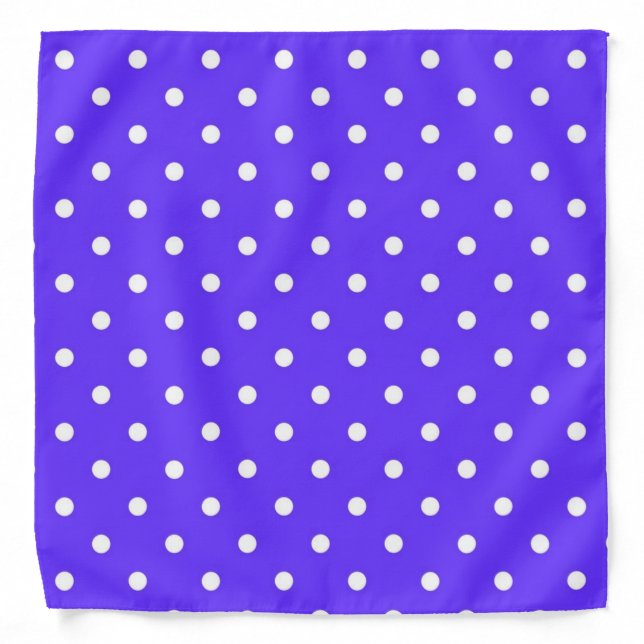 Polka dot pattern bandana (Front)