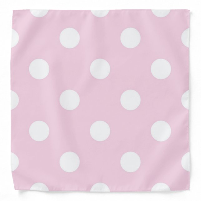 Polka dot pattern bandana (Front)