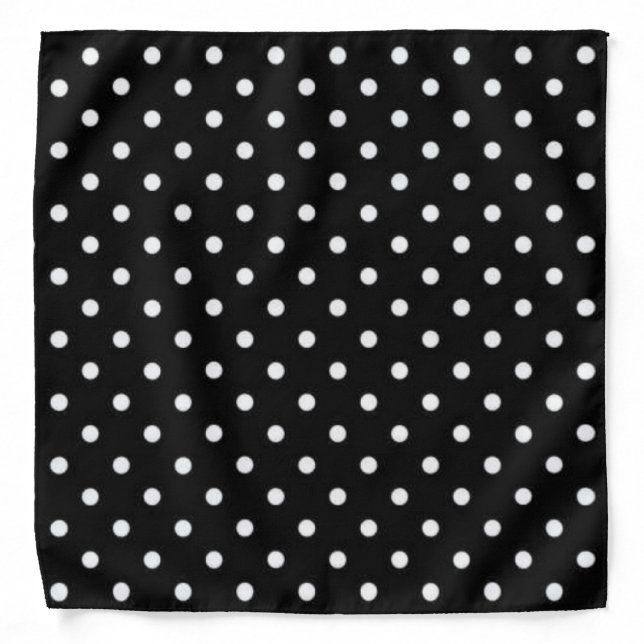 Polka dot pattern bandana (Front)