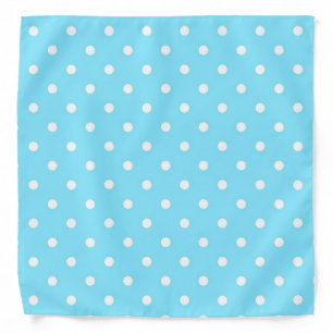 Polka dot pattern bandana