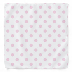Polka dot pattern bandana