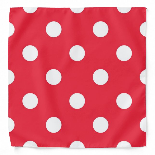Polka dot pattern bandana (Front)