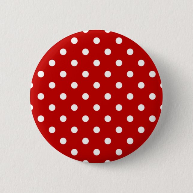Polka dot pattern button (Front)