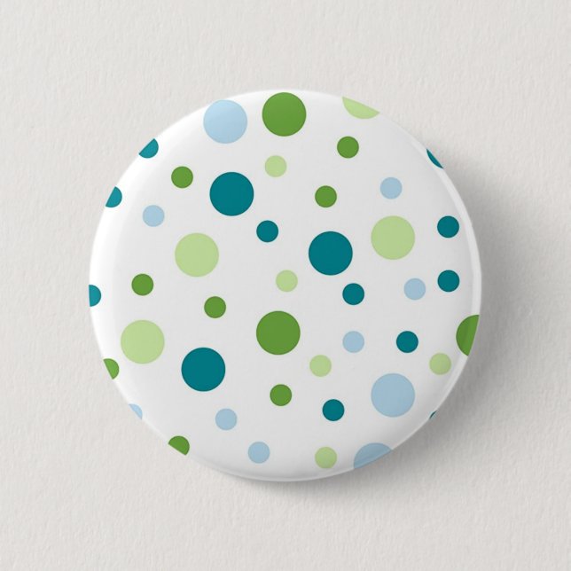Polka dot pattern button (Front)