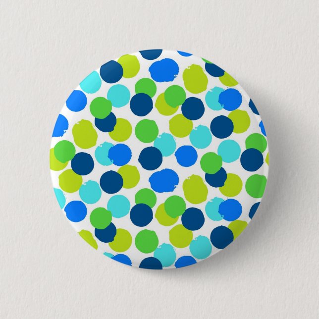 Polka dot pattern button (Front)