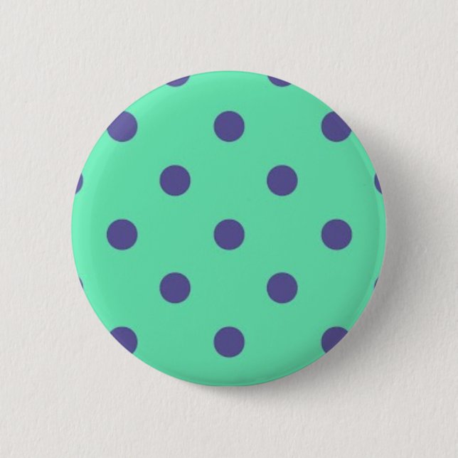 Polka dot pattern button (Front)