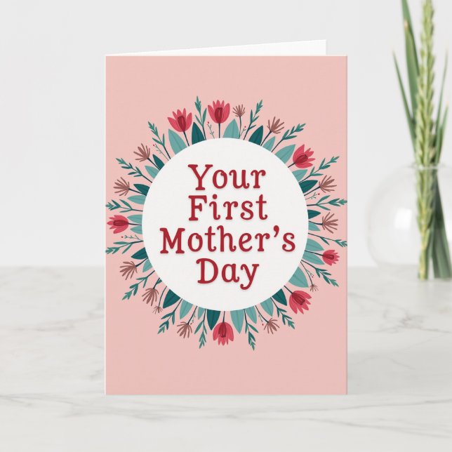 Polka Dot Pattern Card (Front)