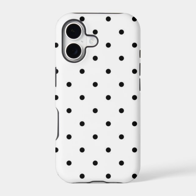 Polka dot pattern Case-Mate iPhone case (Back)