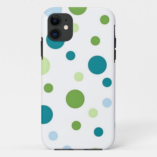 Polka dot pattern Case-Mate iPhone case (Back)