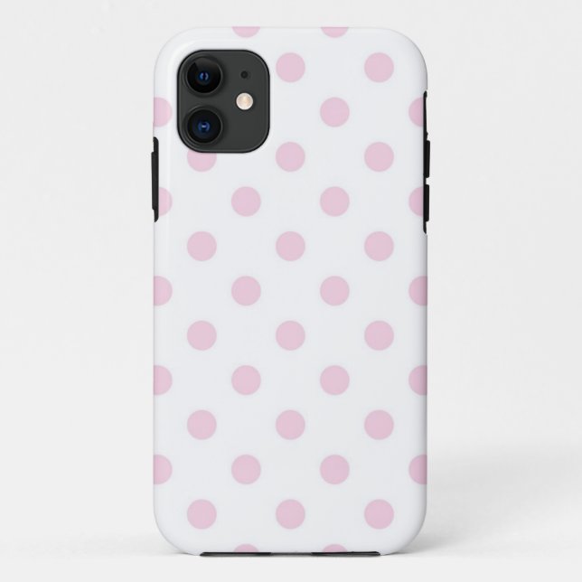 Polka dot pattern Case-Mate iPhone case (Back)