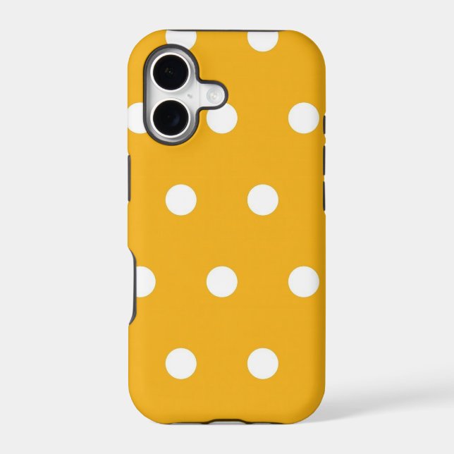 Polka dot pattern Case-Mate iPhone case (Back)