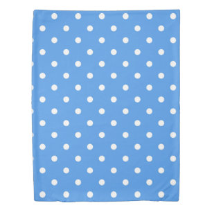 Polka dot pattern duvet cover