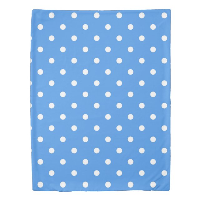 Polka dot pattern duvet cover (Front)