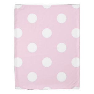 Polka dot pattern duvet cover