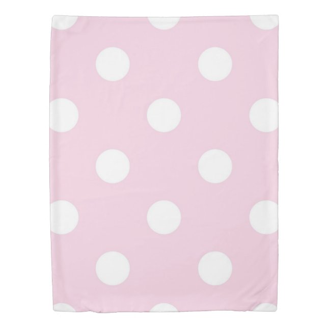 Polka dot pattern duvet cover (Front)