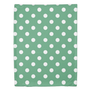 Polka dot pattern duvet cover