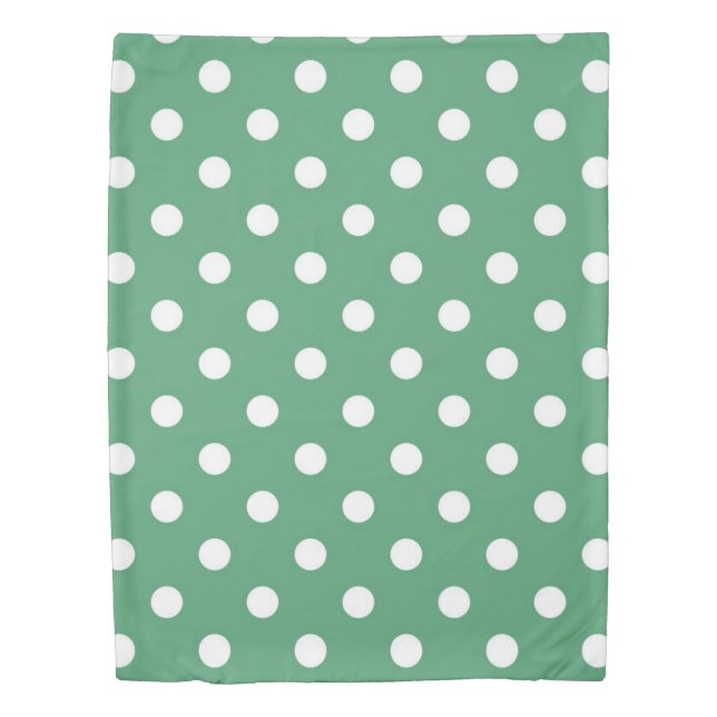 Polka dot pattern duvet cover (Front)