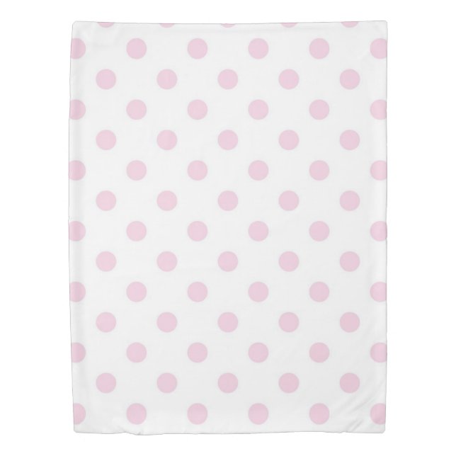 Polka dot pattern duvet cover (Front)