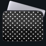 Polka dot pattern laptop sleeve<br><div class="desc">For true lovers of polka dots</div>