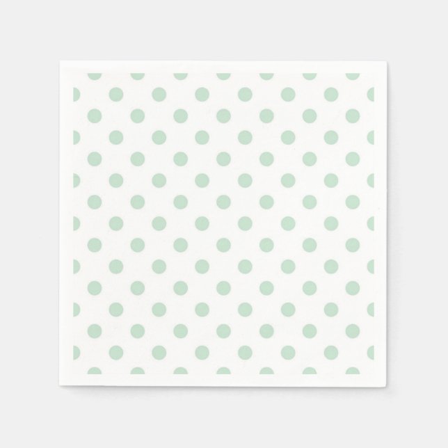 Polka dot pattern napkins (Front)
