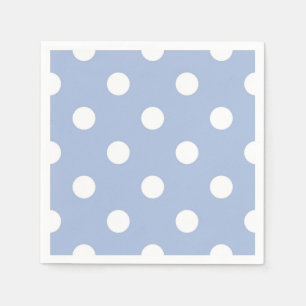 Polka dot pattern napkins