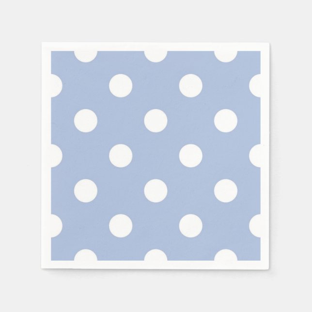 Polka dot pattern napkins (Front)