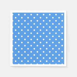 Polka dot pattern napkins