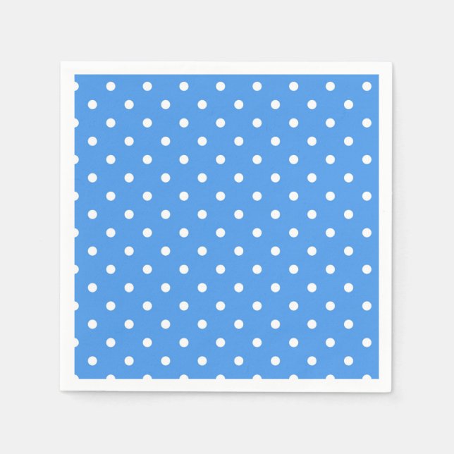 Polka dot pattern napkins (Front)