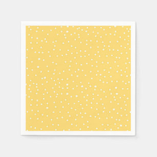 Polka dot pattern napkins