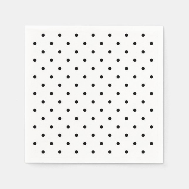 Polka dot pattern napkins (Front)