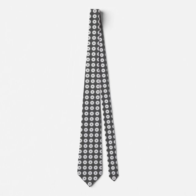 Polka Dot Pattern Neck Tie (Front)