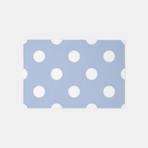 Polka dot pattern outdoor rug