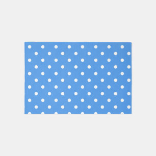 Polka dot pattern outdoor rug