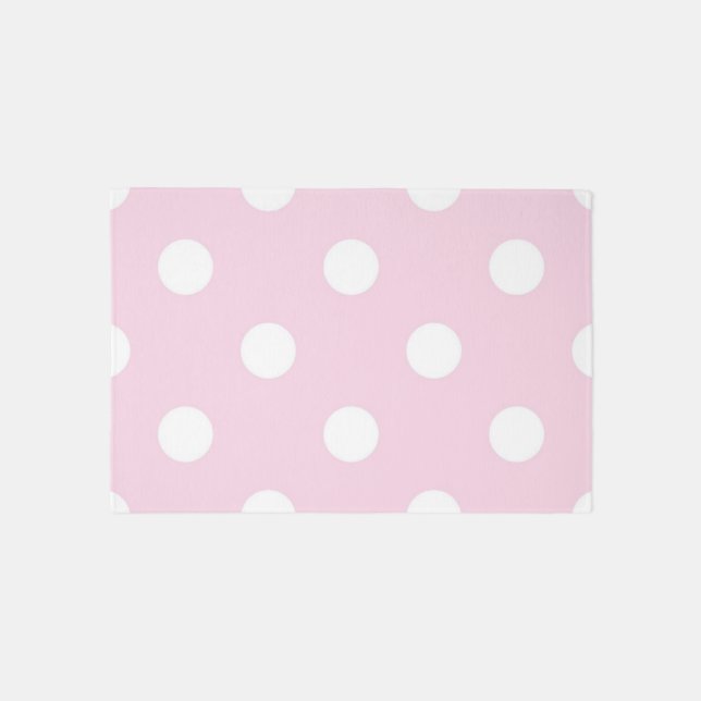 Polka dot pattern outdoor rug (Front)