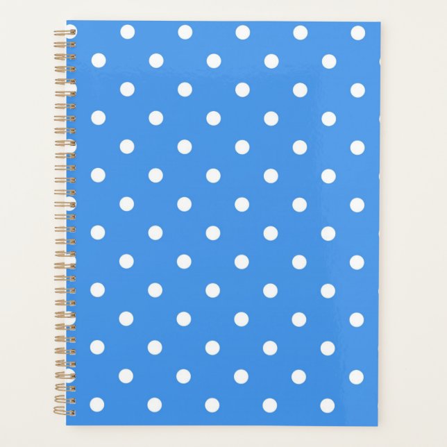 Polka dot pattern planner (Front)