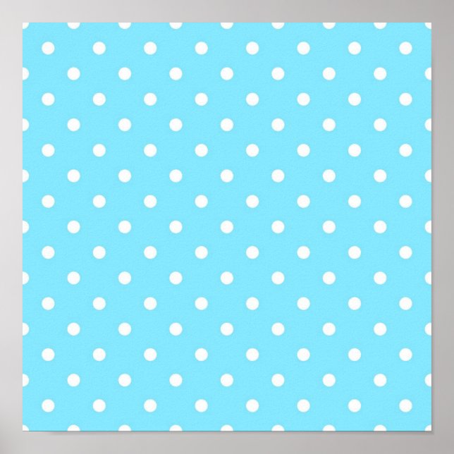 Polka dot pattern poster (Front)