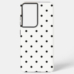 Polka dot pattern samsung galaxy s21 ultra case