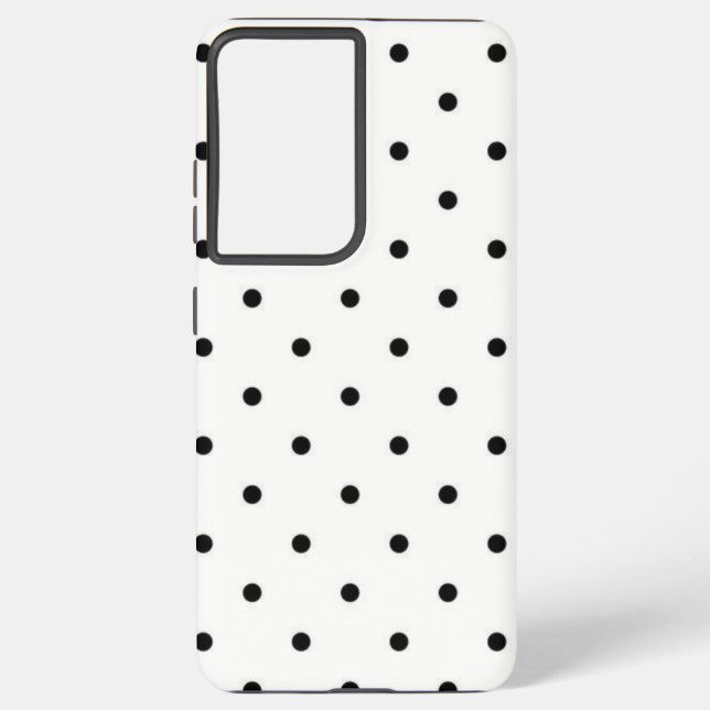 Polka dot pattern samsung galaxy case (Back)
