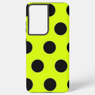 Polka dot pattern samsung galaxy s21 ultra case