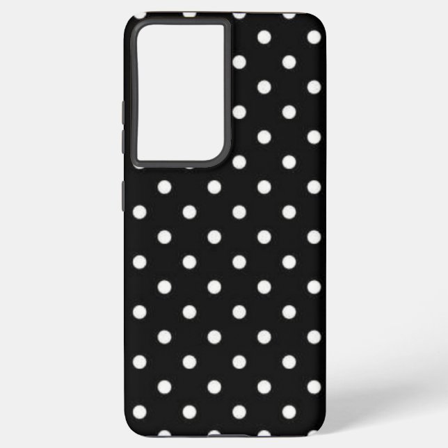 Polka dot pattern samsung galaxy case (Back)