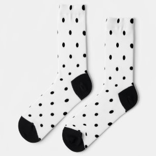Polka dot pattern socks