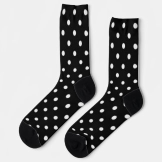 Polka dot pattern socks