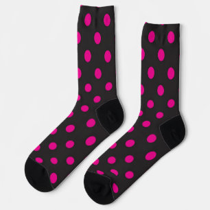 Polka dot pattern socks