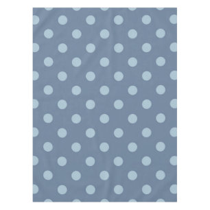 Polka dot pattern tablecloth