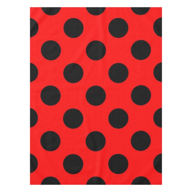 Polka dot pattern tablecloth (Front)