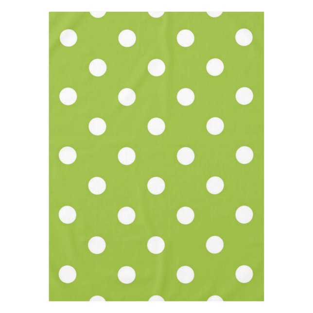 Polka dot pattern tablecloth (Front)