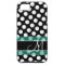 Polka Dot Pattern with Monogram